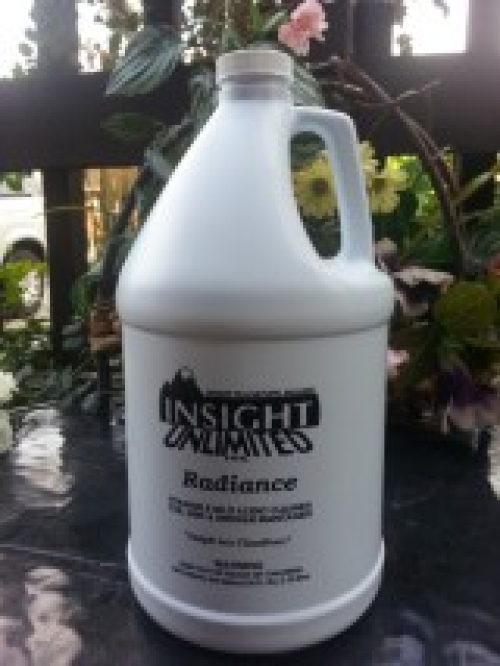 Product shot of gallon of Radiance
